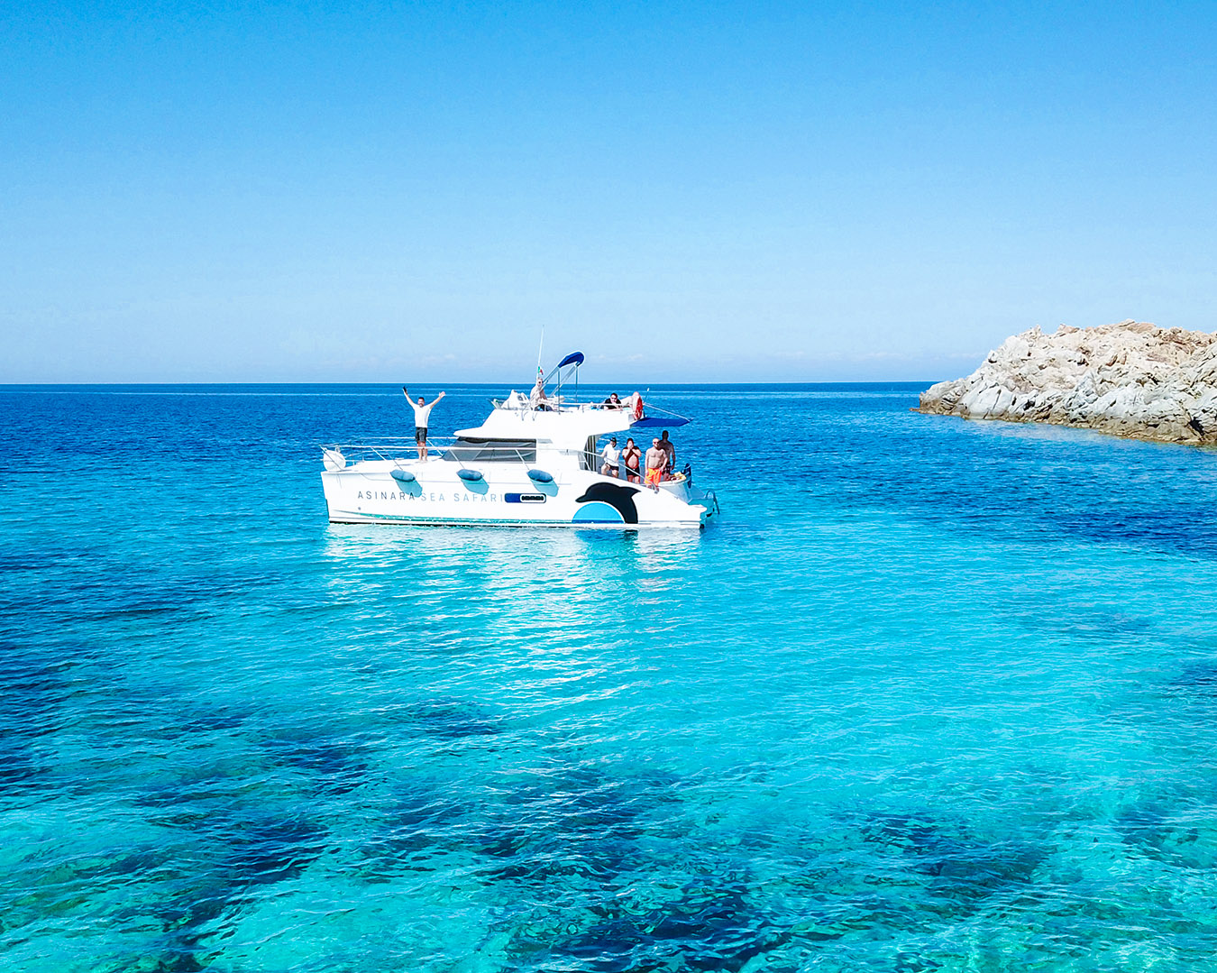 asinara escursioni catamarano