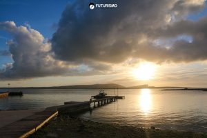 Il tramonto visto dall'Asinara