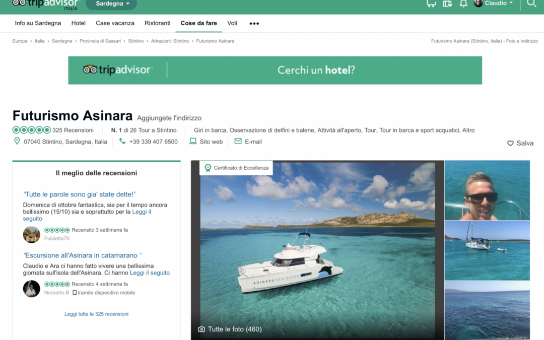 Futurismo Asinara recensioni TripAdvisor