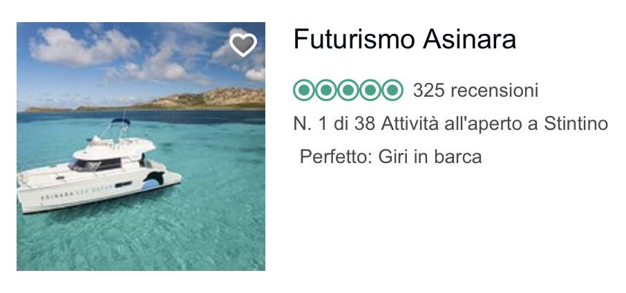 Futurismo Asinara recensioni TripAdvisor 2